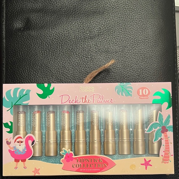Marina & Demme Other - MARINA & DEMME DECK THE PALMS 10pieces-LIPSTICK COLLECTION-NIB